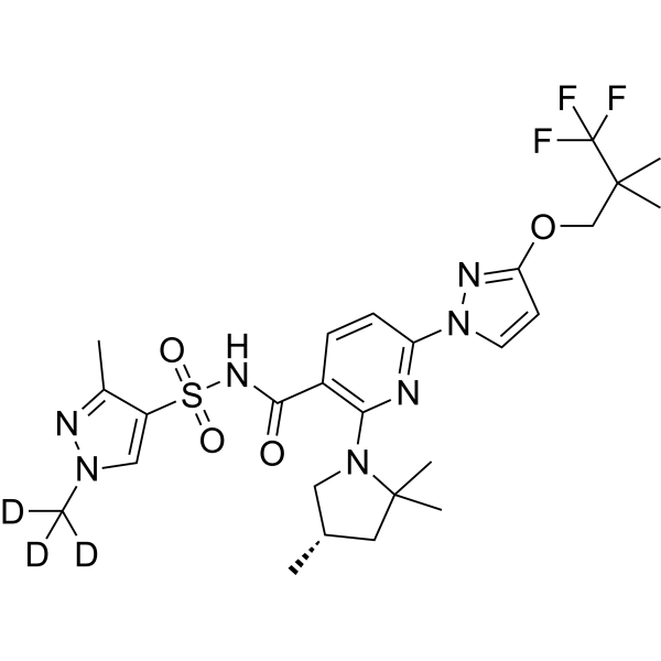 Elexacaftor-d3 (VX-445-d3)